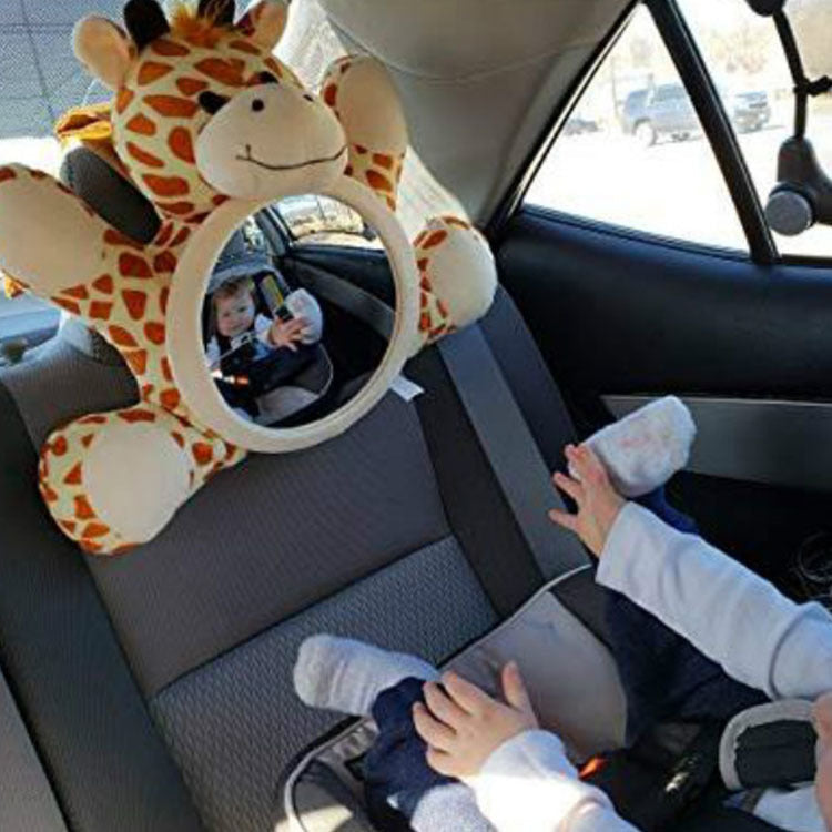 Siège Auto de Sécurité Vue Arrière Panier Miroir Bébé Moniteur Miroir Réflecteur