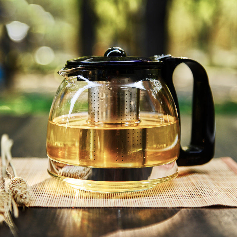 Stainless Steel Inner Flower Teapot, Glass Teapot 700ml Teapot
