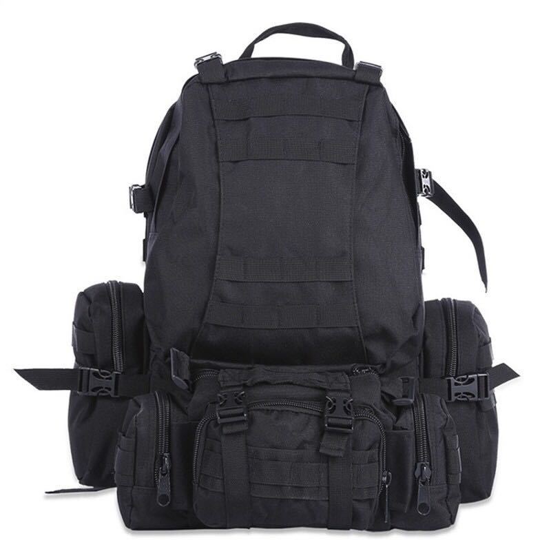 Sac à dos de 50L pour l'extérieur, sac à dos militaire tactique Molle, sac de sport étanche pour le camping, la randonnée et les voyages