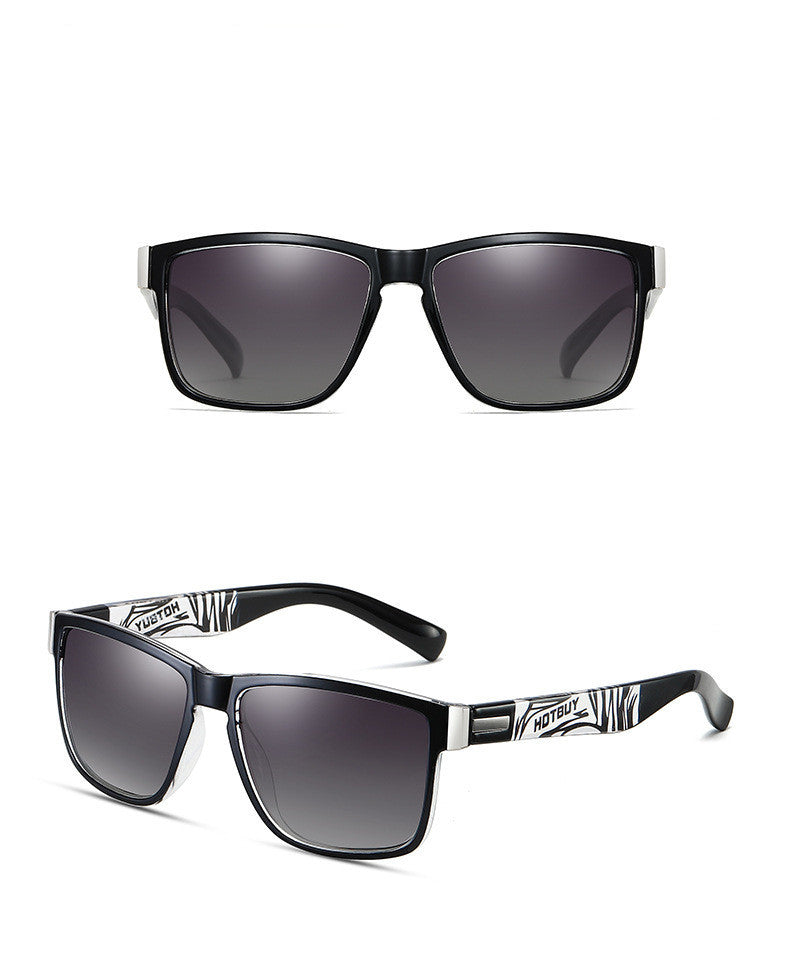 Sports Riding Polarized Sunglasses Men'S Square Outdoor Sunglasses