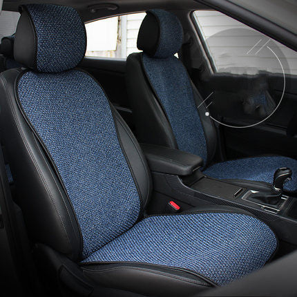 Car Cushion Four Seasons General Flax Cushion Small Waist Cushion All Inclusive No Binding Summer Cool CushionFour Seasons Cushion