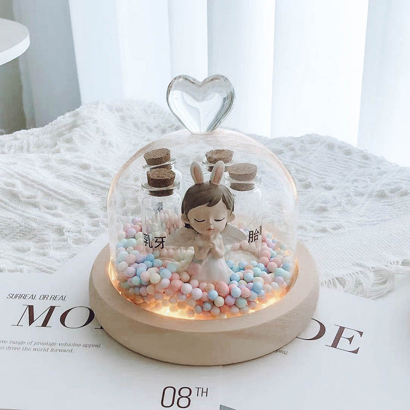 Baby Lanugo, Deciduous Teeth, Umbilical Cord Preservation Box, Bottle Decoration Gift