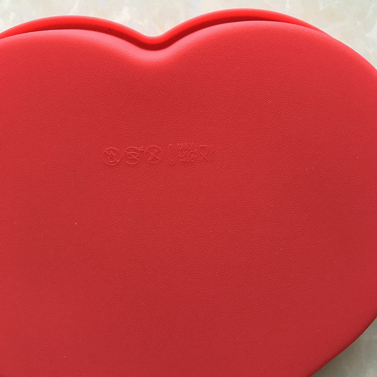 Grand moule à pâtisserie unique pour la Saint-Valentin Juxian en silicone, moule à gâteau en forme de cœur de pêche en silicone, moule à pâtisserie en silicone, moule en forme de cœur