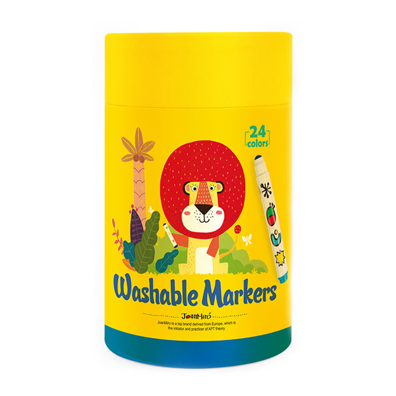 New Children's Color Washable Crayons Set