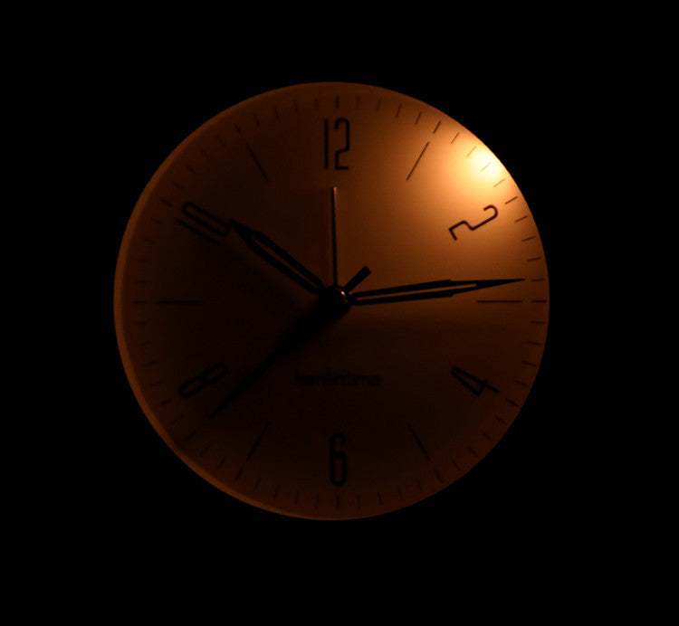 Small Alarm Clock Simple Creative Silent Student Bedside Bedroom Clock Personalized Clock Ornament Seat Clock Luminous Dormitory