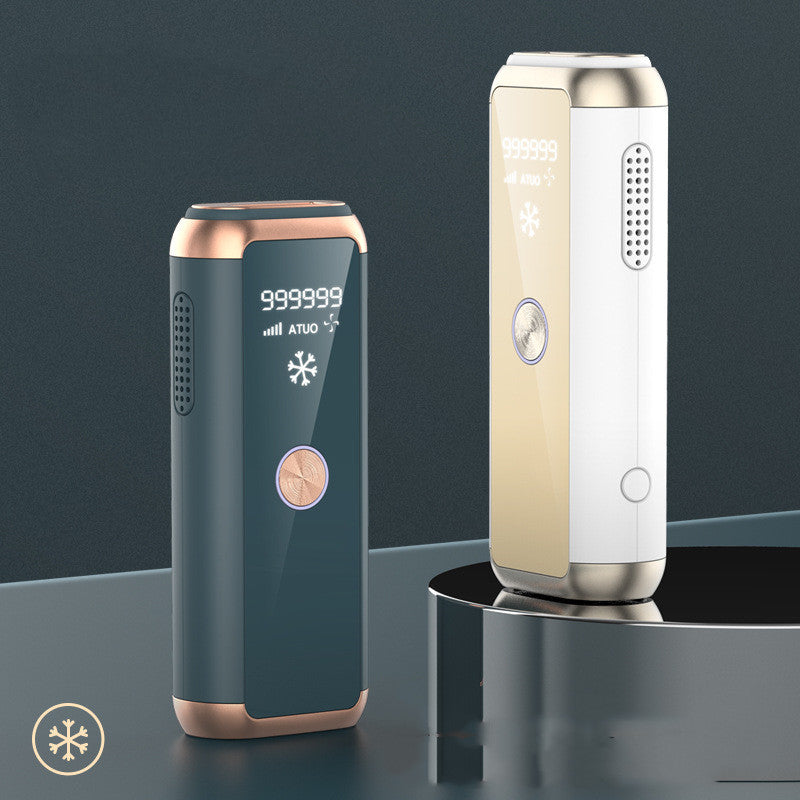 Appareil d'épilation laser à point de congélation Appareil d'épilation et de rajeunissement de la peau portable