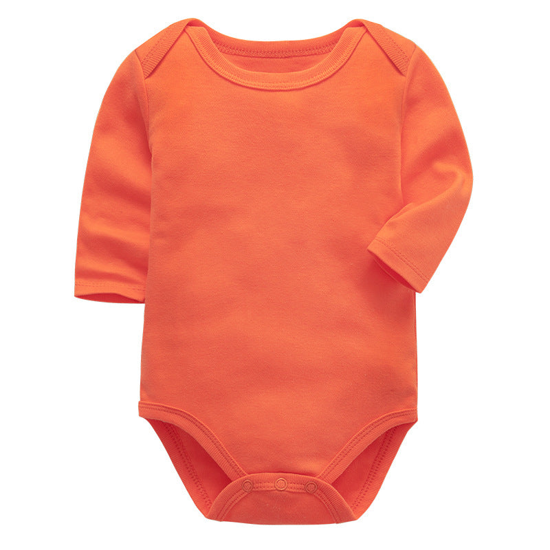 Cotton Long-Sleeved Triangle Romper Spring And Autumn Children'S Romper Bag Fart Clothes Baby And Children'S Clothing
