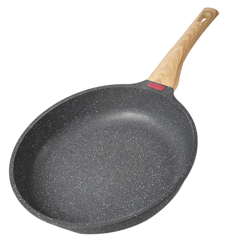 New Korean Style Macadamite Pan Non Stick Pan Fried Steak Pan Double Bottom Intelligent Sense Of Temperature Home Pan Fried Egg Pan
