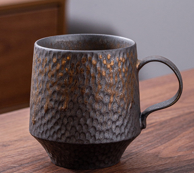 Gilt Glaze Coffee Cup Japanese Style Cup And Saucer Set