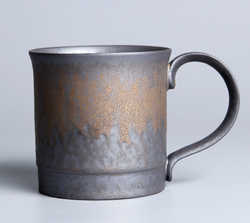 Gilt Glaze Coffee Cup Japanese Style Cup And Saucer Set