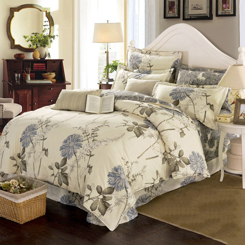 World Trade Home Textile Cross-Border Rotary Net Three-Piece Set
