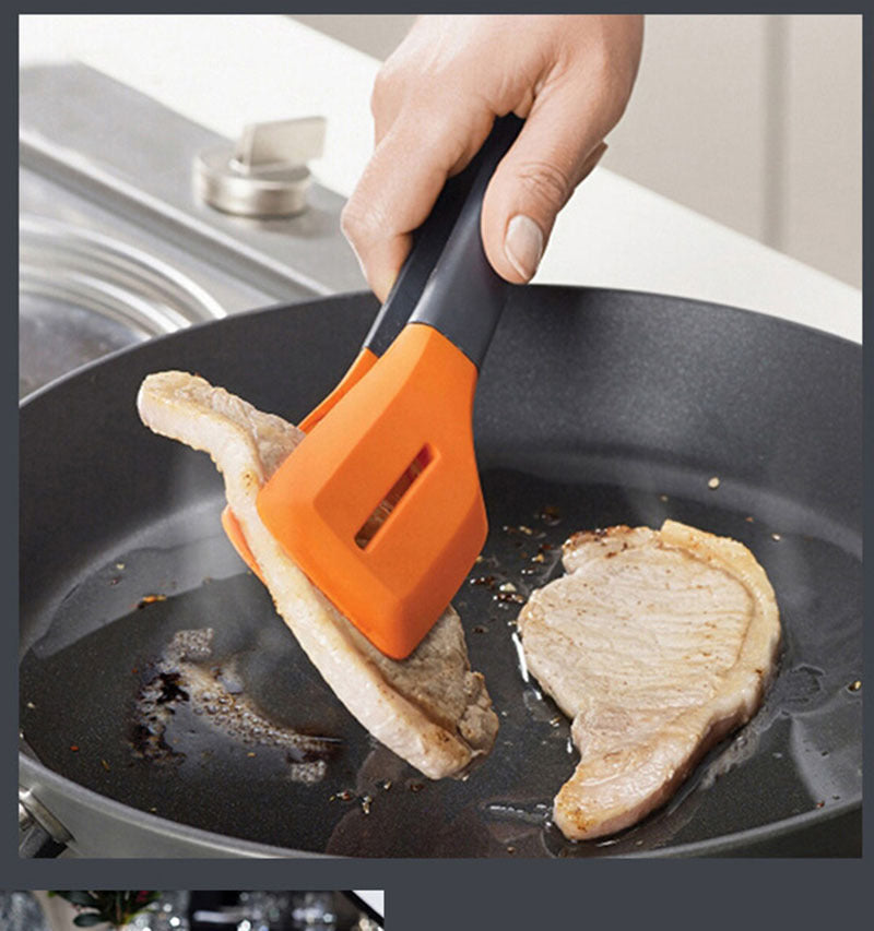 Pince de cuisine en silicone pour barbecue, salade, pain, pince de service antiadhésive pour barbecue et grillades
