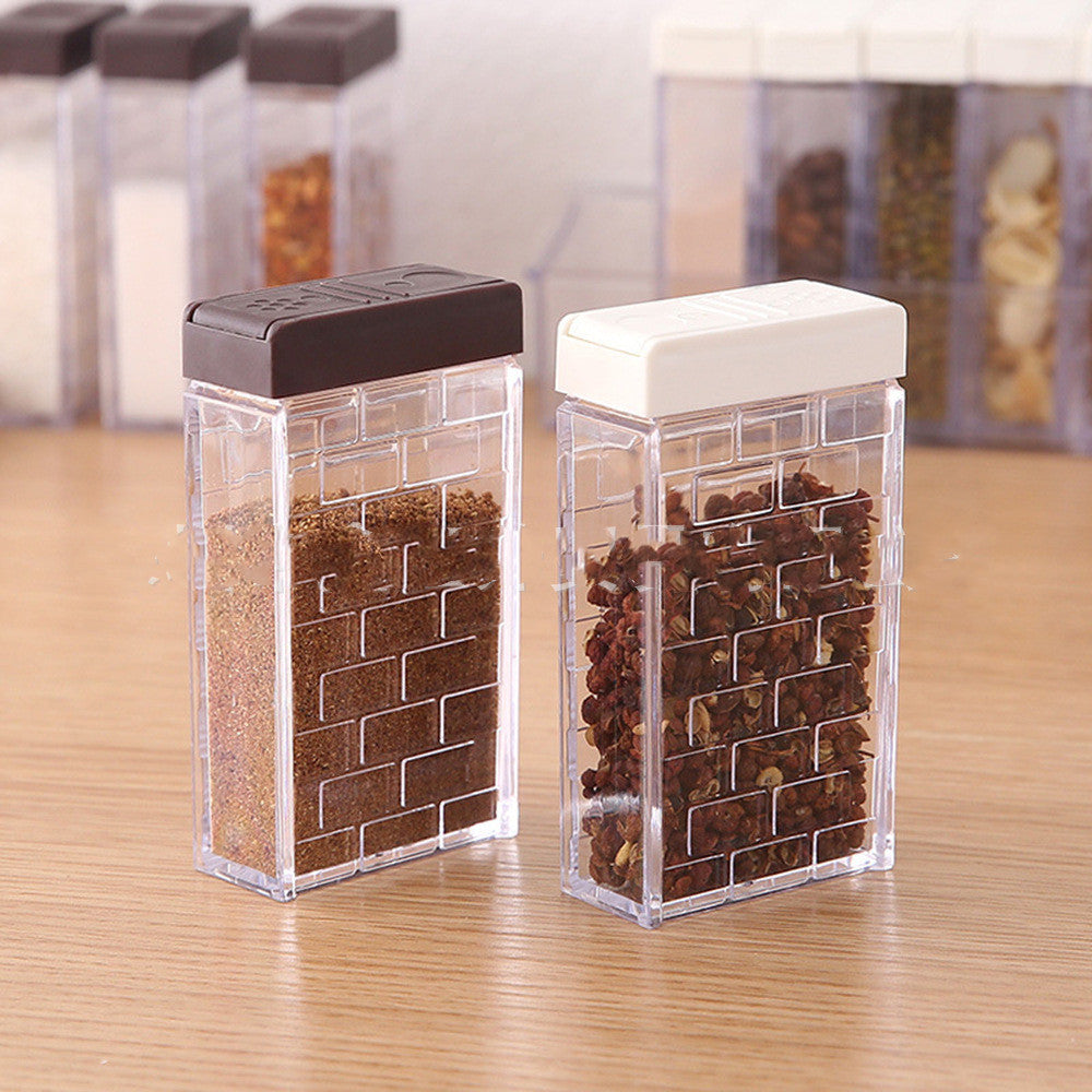 Moisture-Proof Six-Piece Seasoning Box