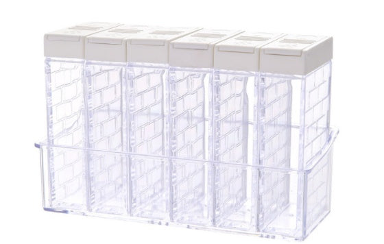 Moisture-Proof Six-Piece Seasoning Box