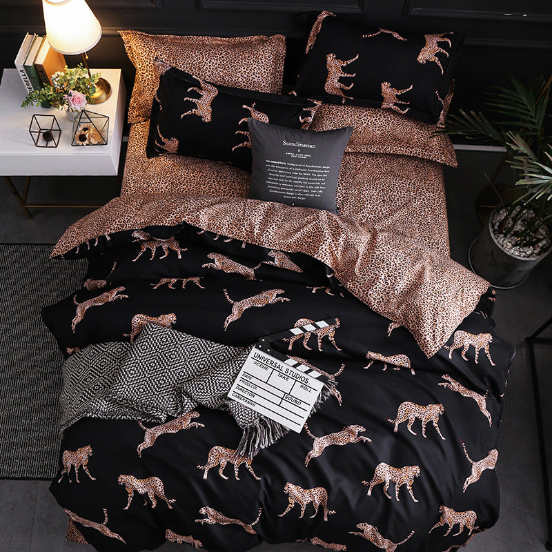 Four-Piece Bedding Aloe Cotton Three-Piece Home Textile