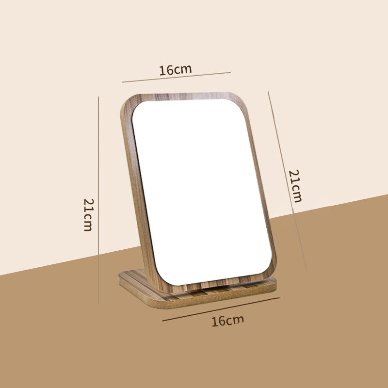 Mirror Household Small Student Dormitory Folding Makeup Mirror