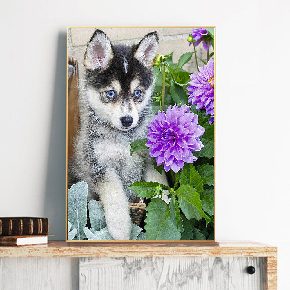 Diamond Painting Full Of Diamonds DIY Dog Home Decoration Painting