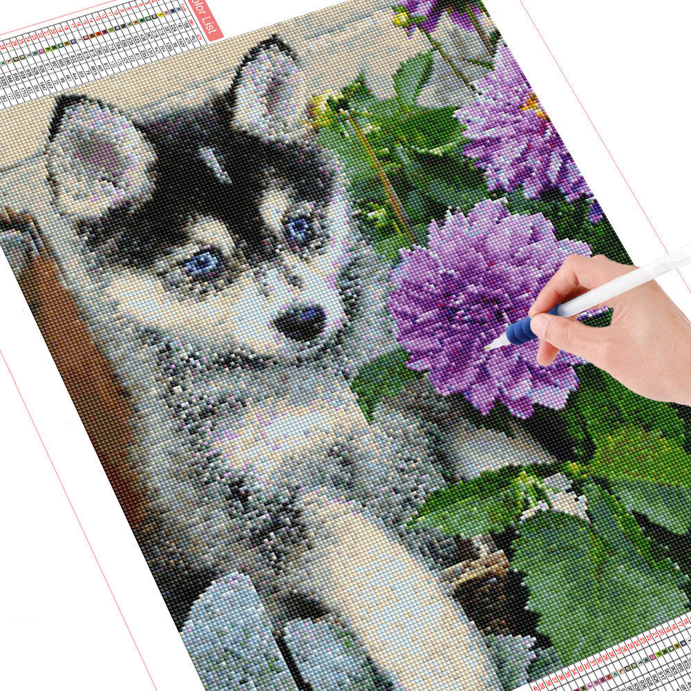 Diamond Painting Full Of Diamonds DIY Dog Home Decoration Painting