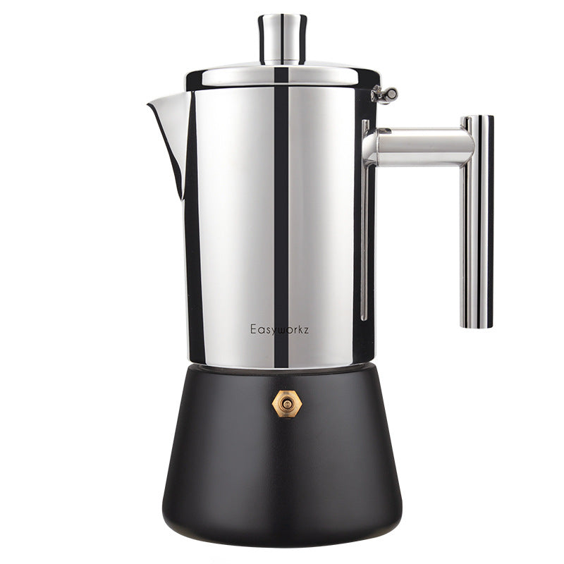 Mocha Pot Italian Household Coffee Pot Induction Cooker Coffee Making Machine