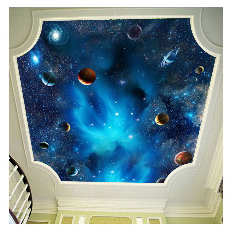 Three-Dimensional Starry Sky Ceiling Wallpaper