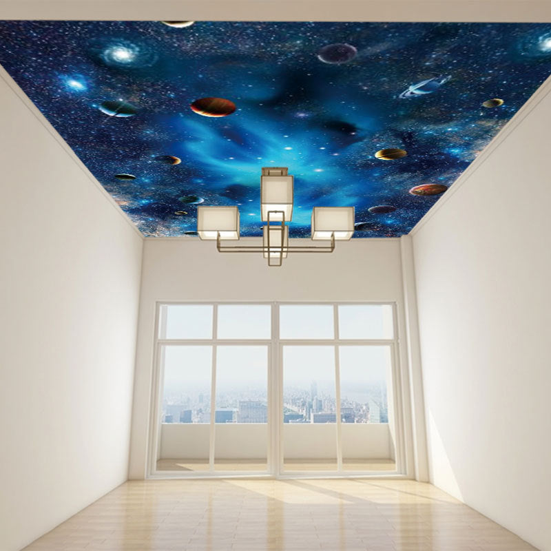 Three-Dimensional Starry Sky Ceiling Wallpaper