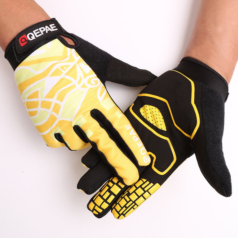 Printing Silicone Polar Fleece Gloves