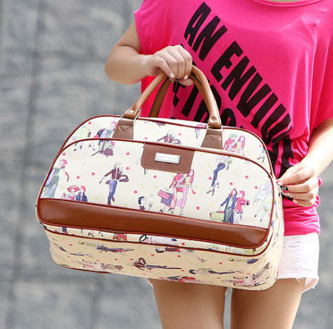 Home Fashion And Practicality Vegetarian Female Suitcase