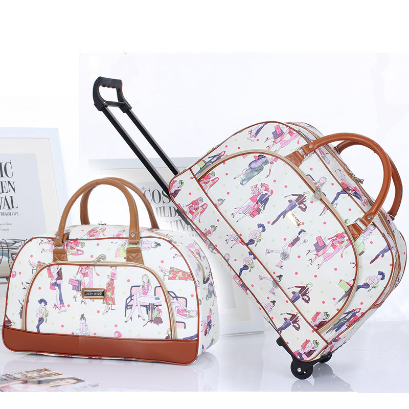 Home Fashion And Practicality Vegetarian Female Suitcase