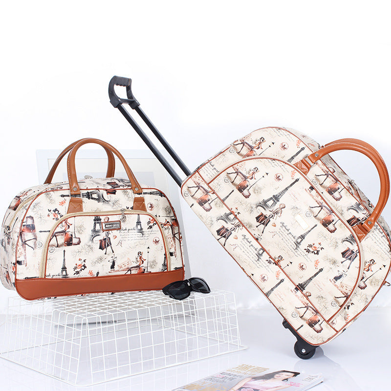 Home Fashion And Practicality Vegetarian Female Suitcase