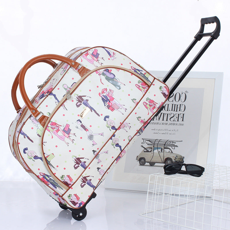 Home Fashion And Practicality Vegetarian Female Suitcase