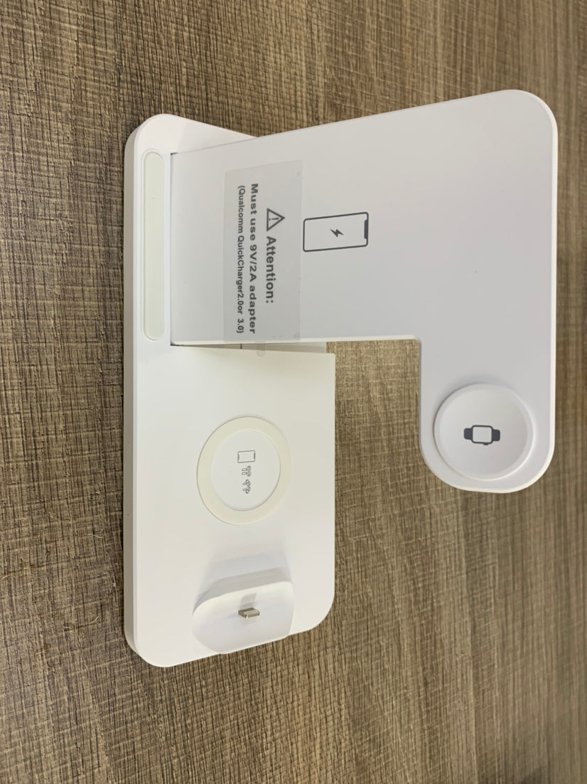 Chargeur sans fil Chargeur sans fil trois-en-un pour téléphones et montres