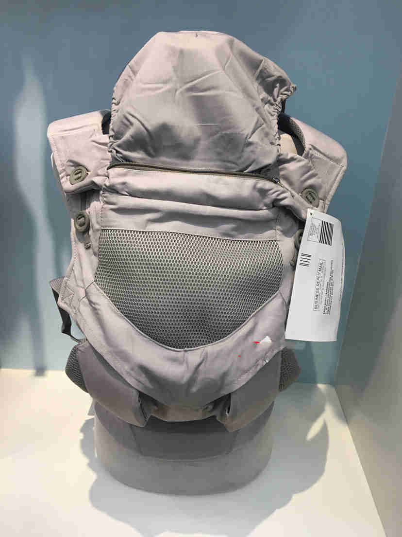 Breathable Baby Carrier With Four-style Back Bag To Hold Newborn In Front