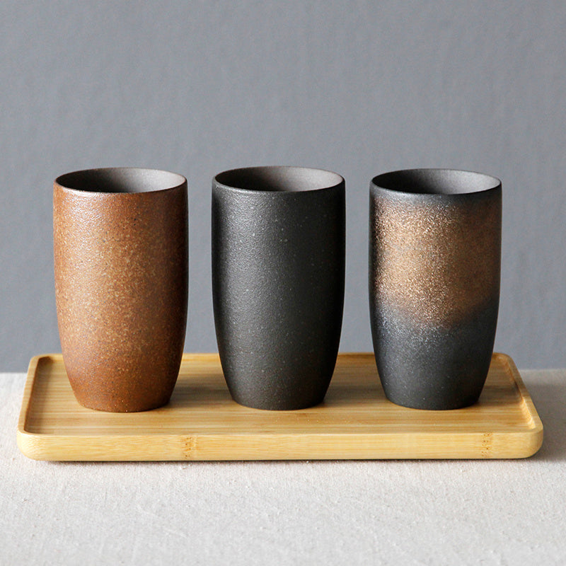Retro Style Handmade Ceramic Individual Mug Stoneware Water Cup Coffee Cup