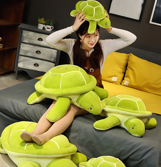 Peluche de tortue de mer, super douce, rembourrée, en peluche, poupée, oreiller, cadeaux pour enfants