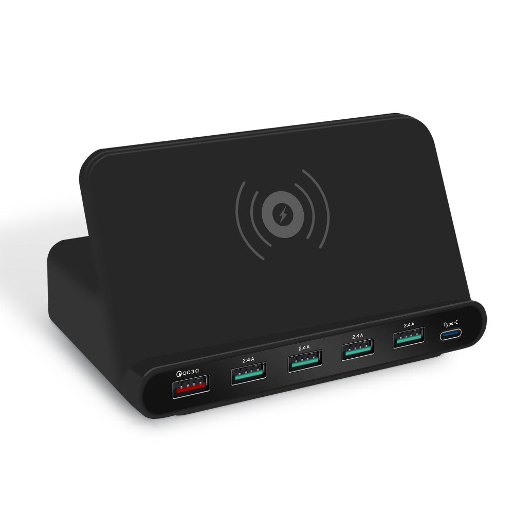 Decorative Picture 60W Six-Port Charger Pd18W Intelligent Multi-Port