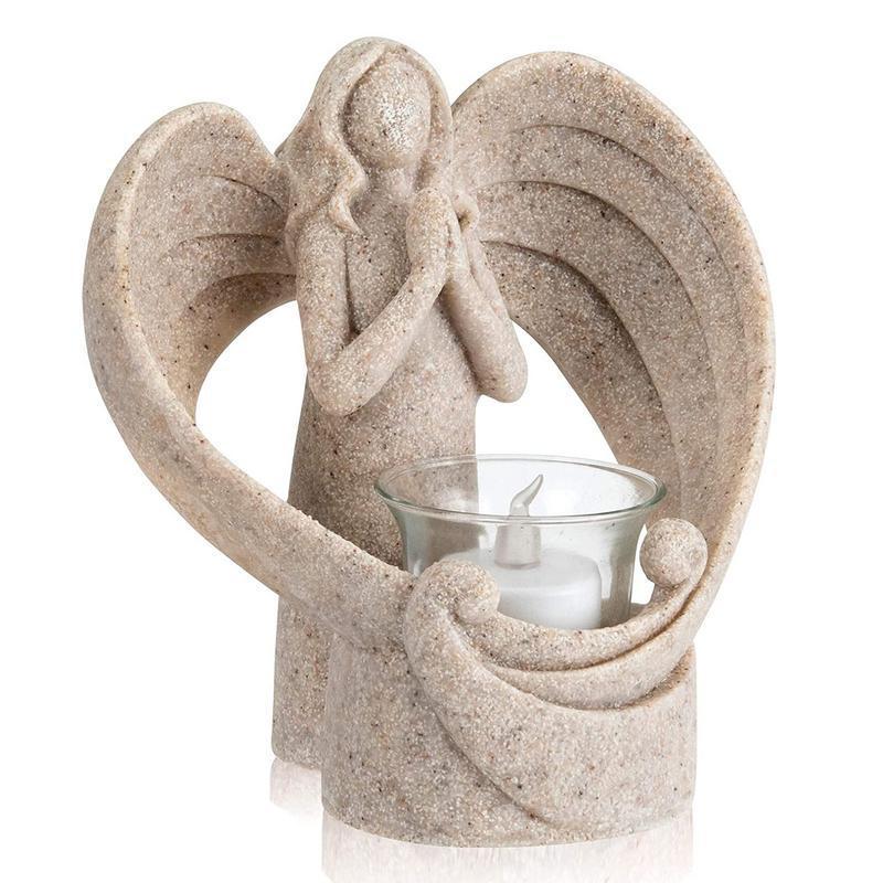 Angel Candle Holder Living Room Bedroom Tv Cabinet