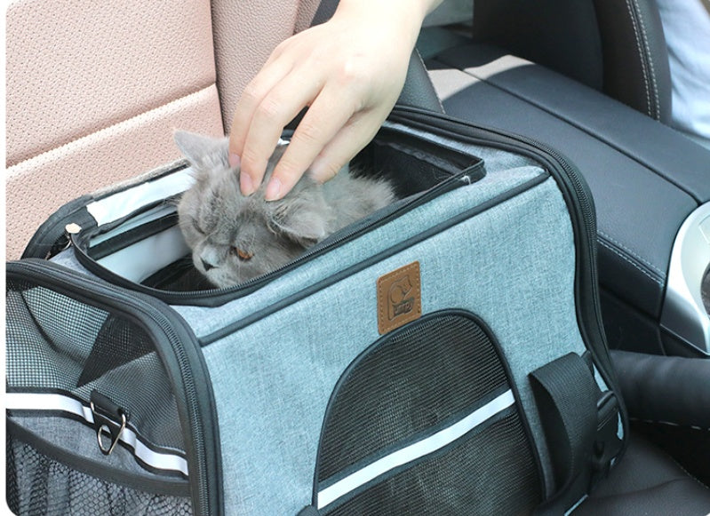 Sac à bandoulière portable pour chat et chien