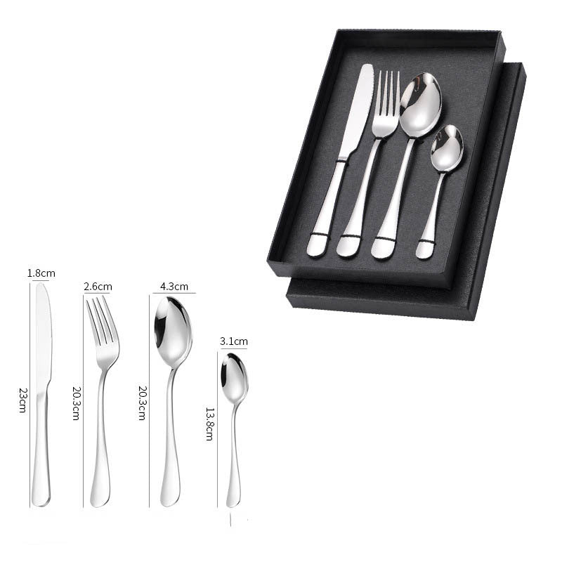 Creative Stainless Steel Western Tableware Set
