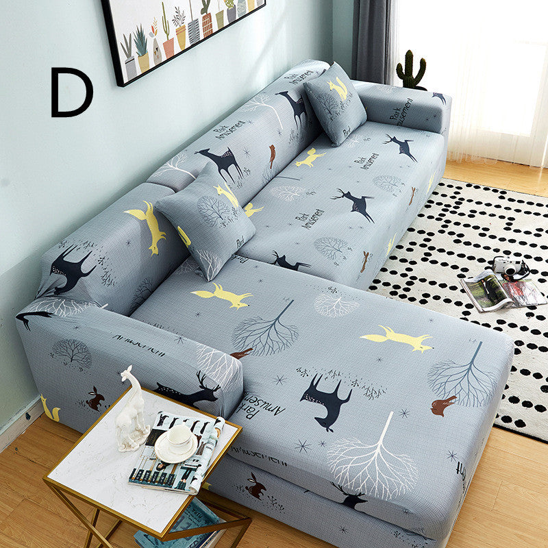 Lazy Chaise Sofa Cover Universal All-Inclusive Universal Full-Cover Sofa Cushion Four Seasons Non-Slip Sofa Towel Nordic