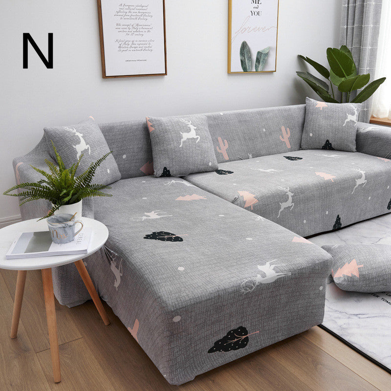 Lazy Chaise Sofa Cover Universal All-Inclusive Universal Full-Cover Sofa Cushion Four Seasons Non-Slip Sofa Towel Nordic