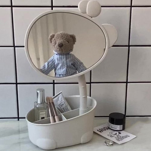 Cute Desktop Desktop Makeup Mirror Dormitory Net Red Mirror