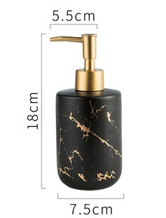 Marble Ceramic Bathroom Toothbrush And Mouthwash Cup Wash Set