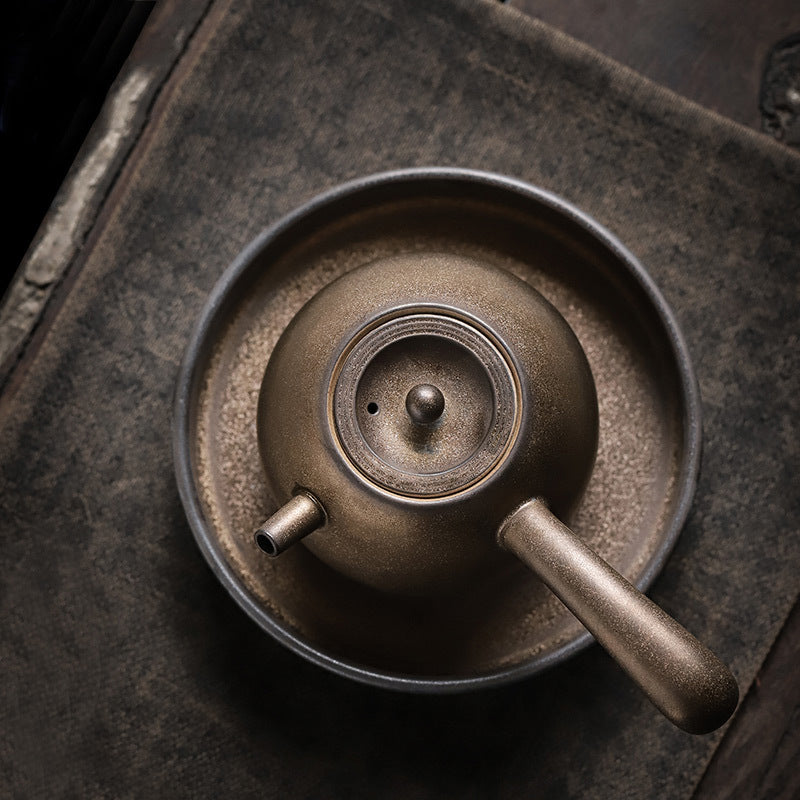 Ceramic Teapot Is A Japanese Style Kung Fu Tea Set