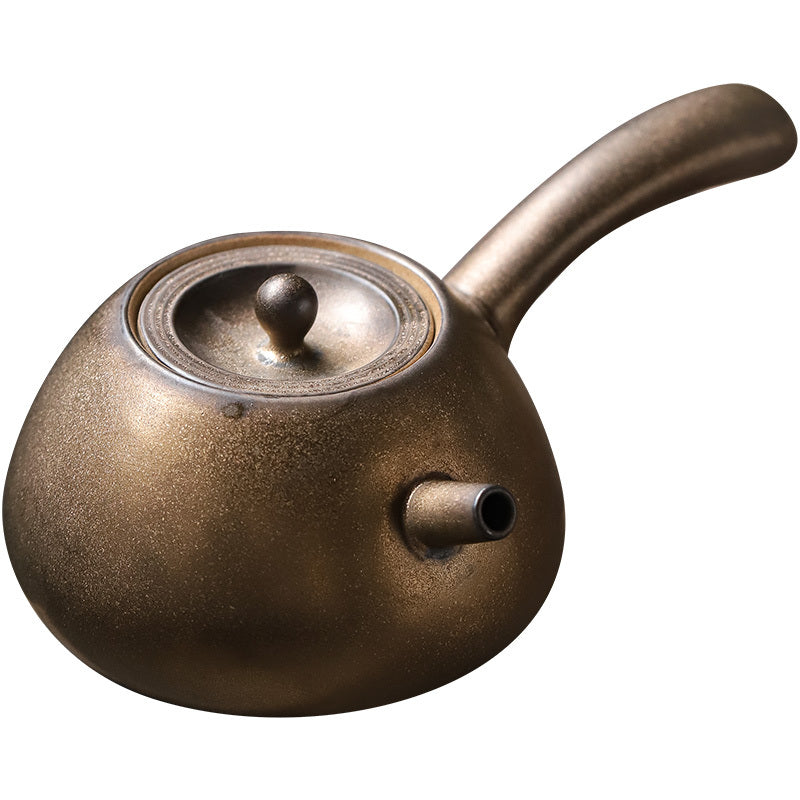 Ceramic Teapot Is A Japanese Style Kung Fu Tea Set