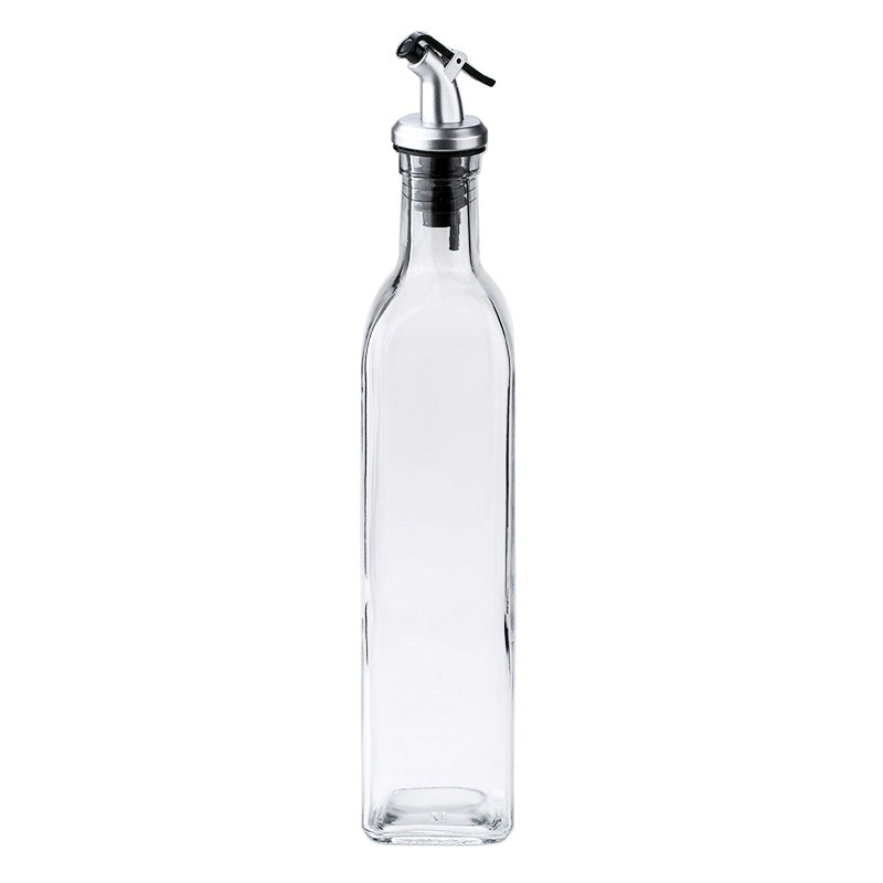 Glass Oil Bottle Leak-proof Household Kitchen Soy Sauce Bottle