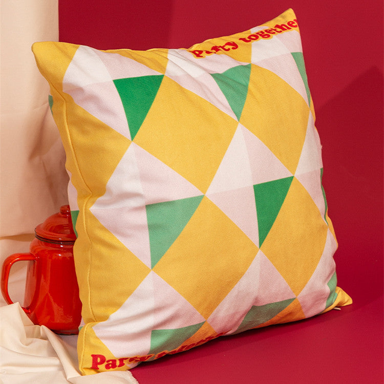 Retro Pillow Sofa Bedroom Living Room Car Nap Cushion