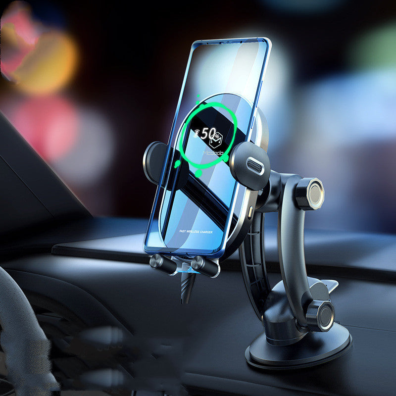 Car Wireless Charging Car Phone Holder Smart Induction Air Outlet Navigation Bracket