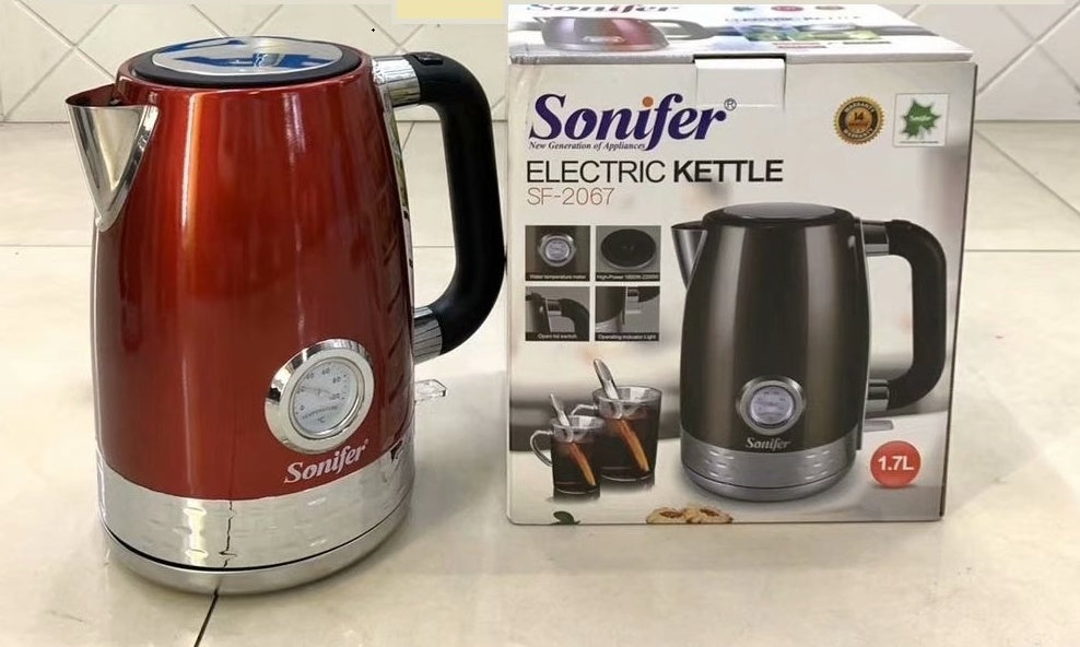 Accompanying Cup Transparent Blue Glass Kettle