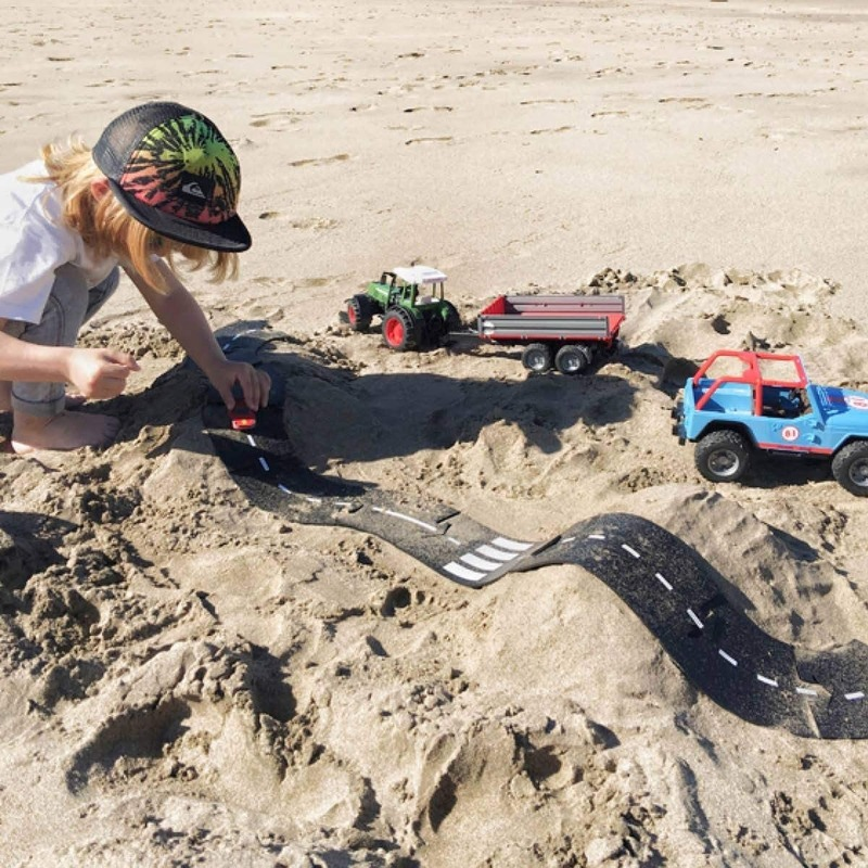 Kids Educational Learning Traffic Toys For Children Road Building Toy Car Roadway Expressway Motorway Flexible Puzzle Track Set