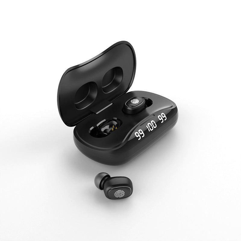 Bluetooth Headset Triple Display Wireless Binaural Headset